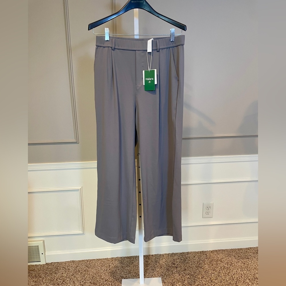 HALARA Wide Leg Women’s Pants in Taupe